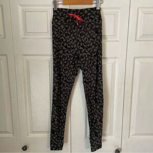 Whitefox Sarah’s Day Khaki Green Leopard Print Camo Workout Leggings Small